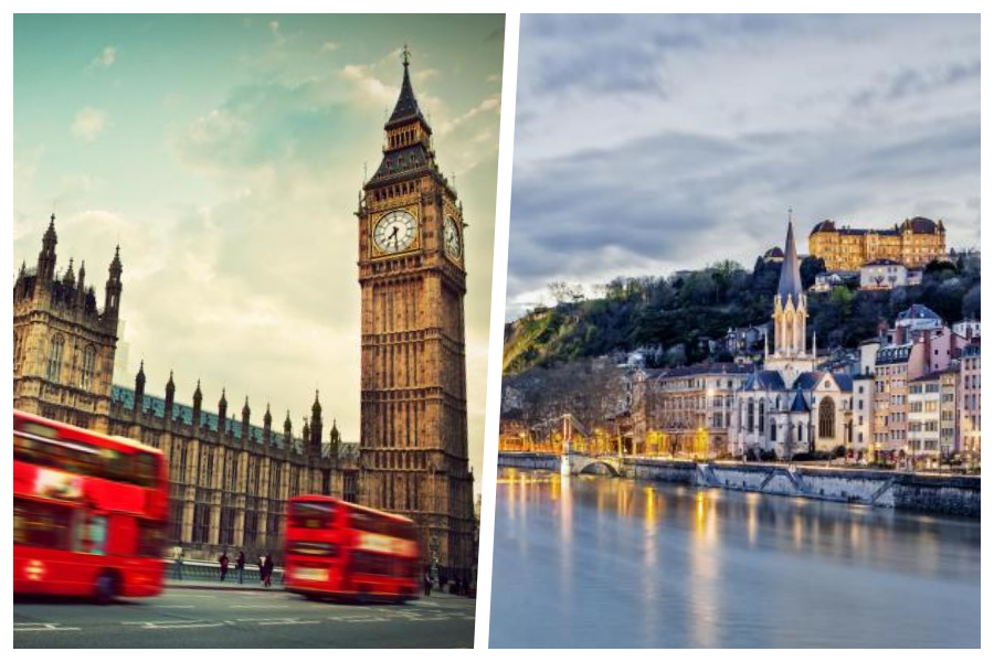 Openjaw from Montreal to London and return from Lyon 432